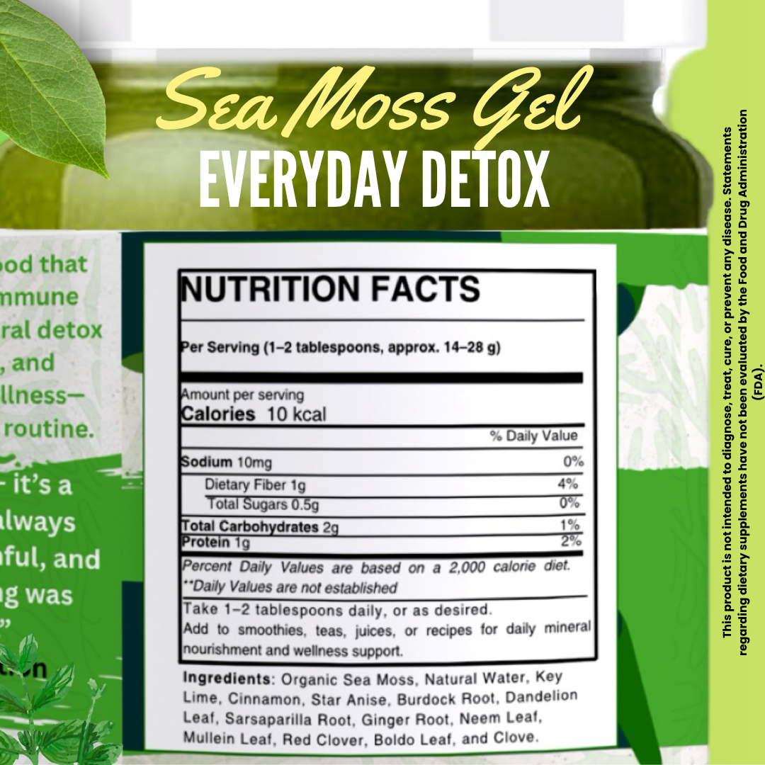 Everyday Detox Sea Moss Gel