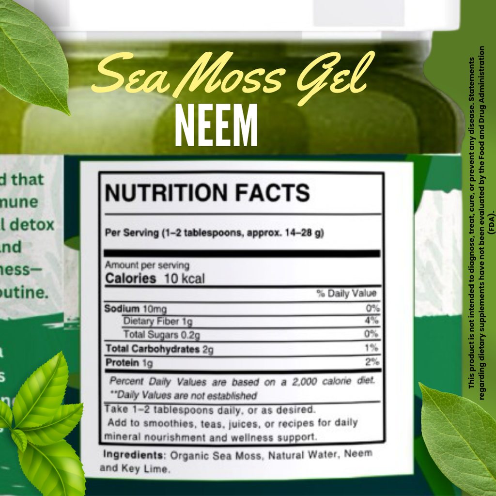 Neem Sea Moss Gel