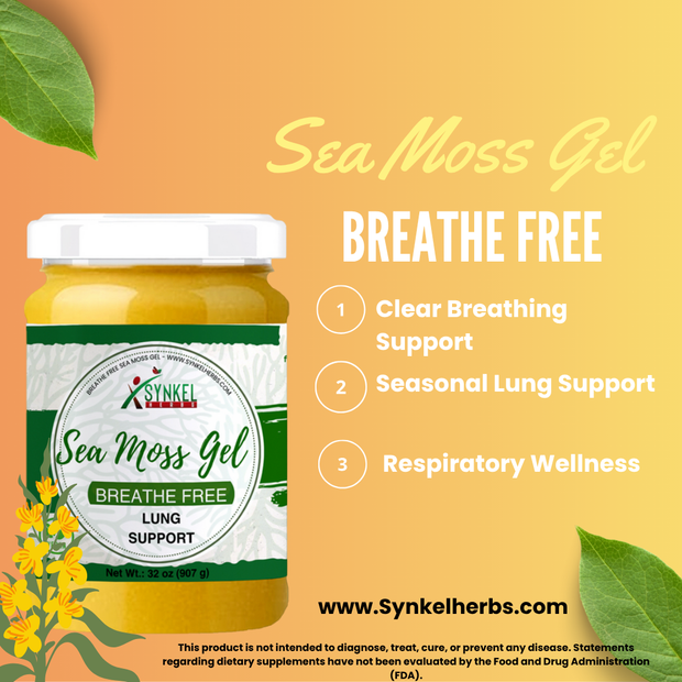 Breathe Free Sea Moss Gel