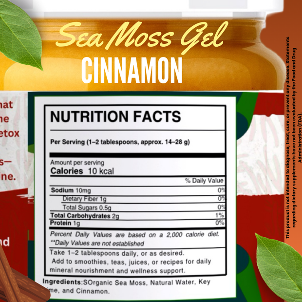 Cinnamon Sea Moss Gel