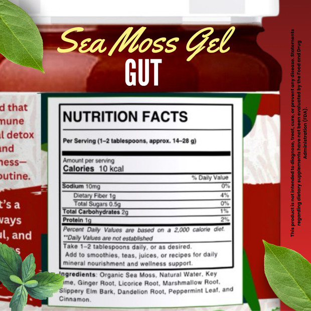 Gut Sea Moss Gel