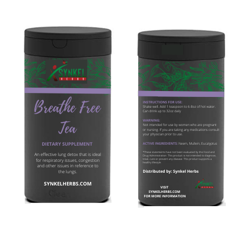 Breathe Free Tea™ Blend - Synkel Herbs - Tea Blends - Synkel Herb